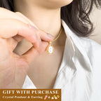 Dainty Initial Signet Pendant Necklace , 18K Gold Plated onalized Monogram Name Tiny Oval Letter Necklace White Enamel & Gold Charm Necklace