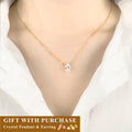Teardrop CZ Diamond Necklace: 925 Sterling Silver Pear Pendant