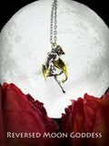 Agrat Succubus Pendant: Gothic Devil Angel Necklace, Wealth Charm