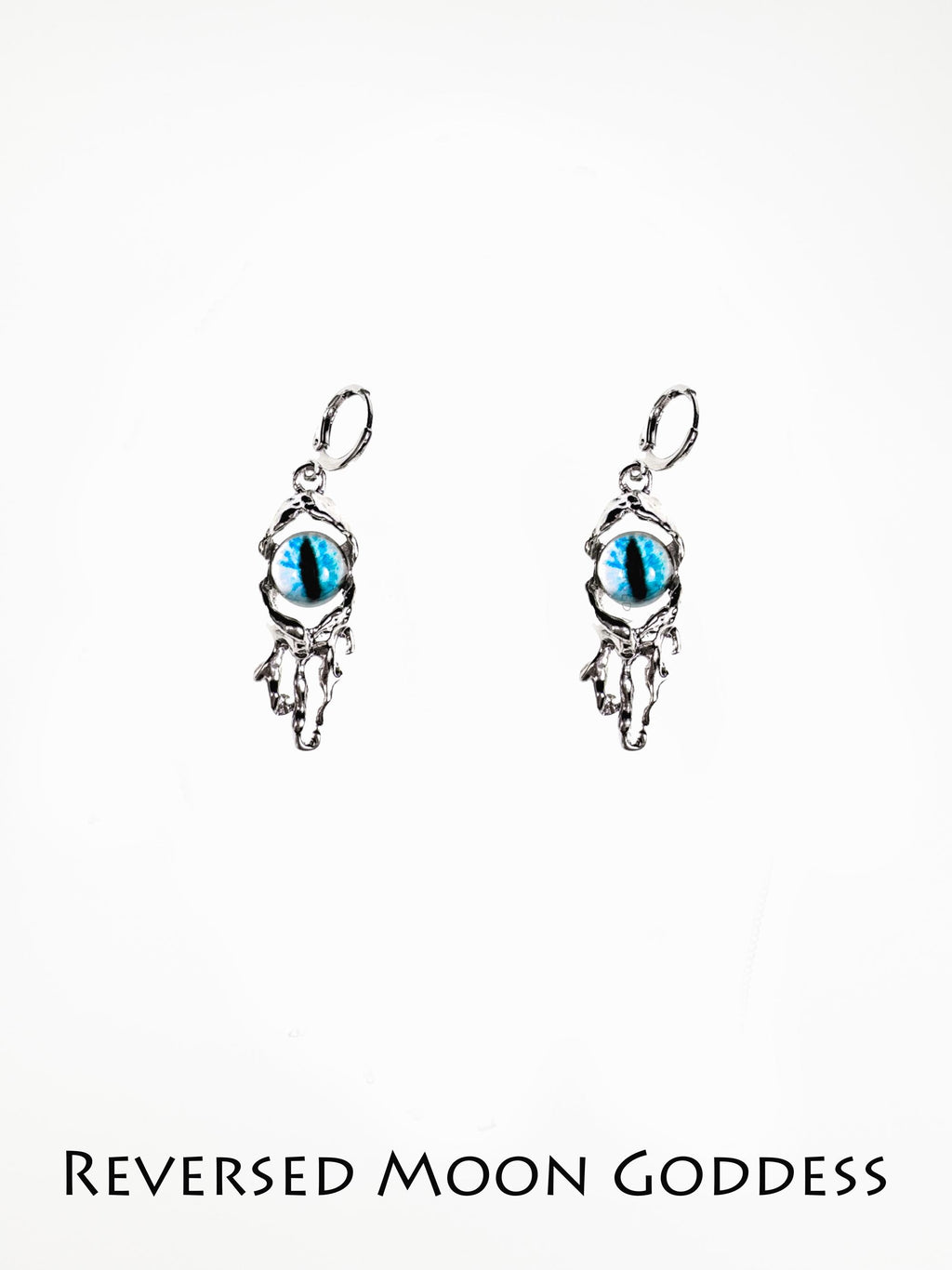 Gothic Devil Eye Earrings, Halloween Evil Eye Jewelry, Lightweight Resin Earrings, Gothic Lolita Cosplay Accessories for Women, gift for her